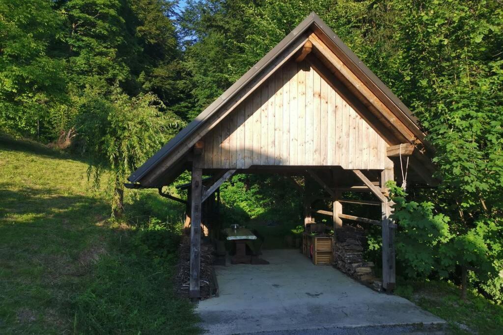 Cottage In The Woods - Lake Bohinj Exteriör bild