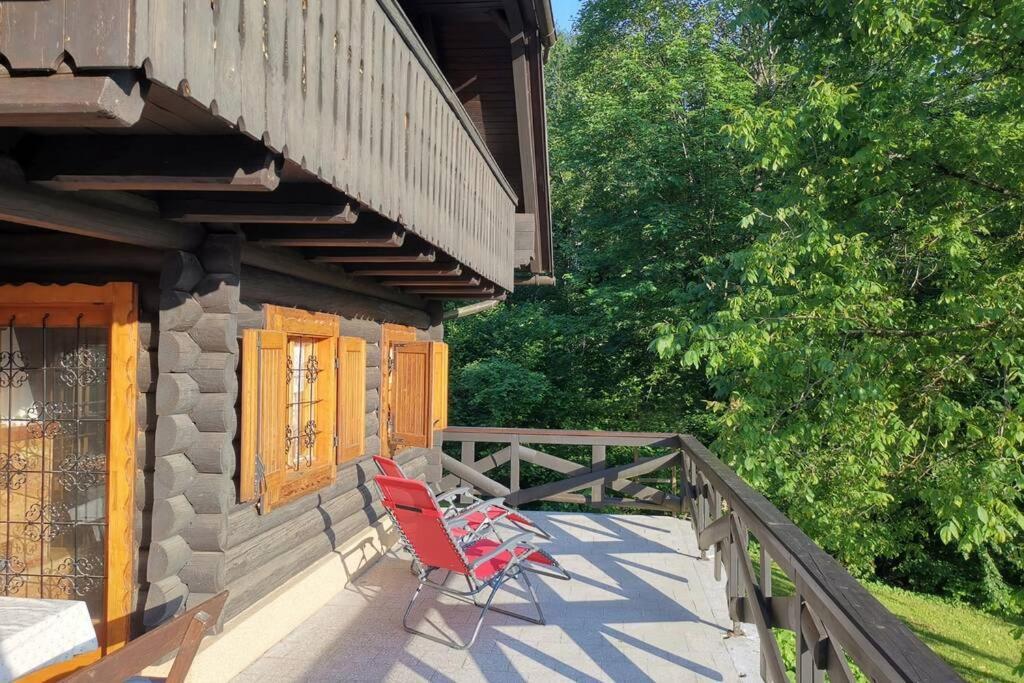 Cottage In The Woods - Lake Bohinj Exteriör bild